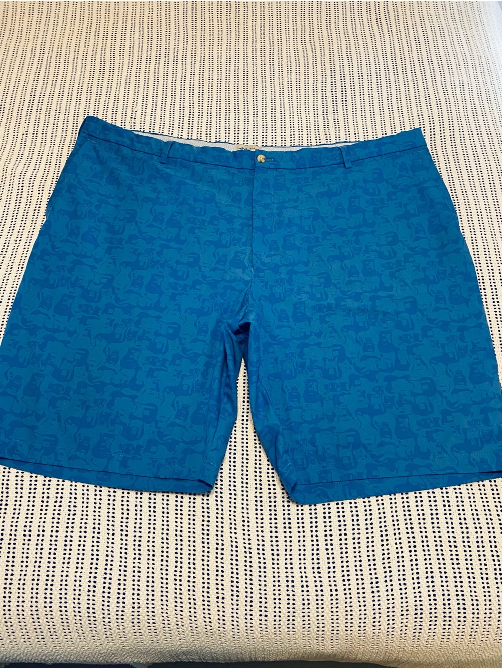 Peter Millar Shorts Crown Sport Performance Carrboro Guitar Camo Size 50 R